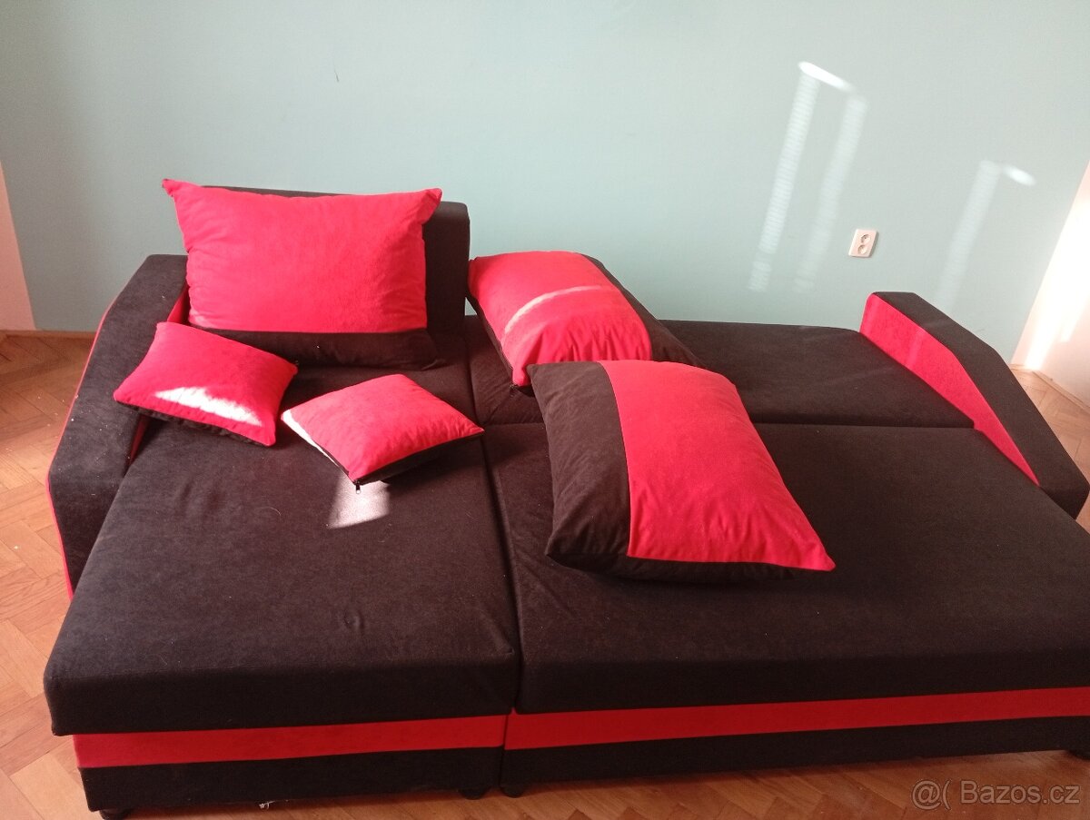 Rozkladaci rohová sedacka - 4