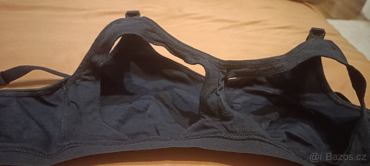 Černá kojící podprsenka 75D NOVÁ - 4
