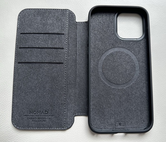 Nomad kožené pouzdro pro iPhone13ProMax s dig. vizitkou - 4