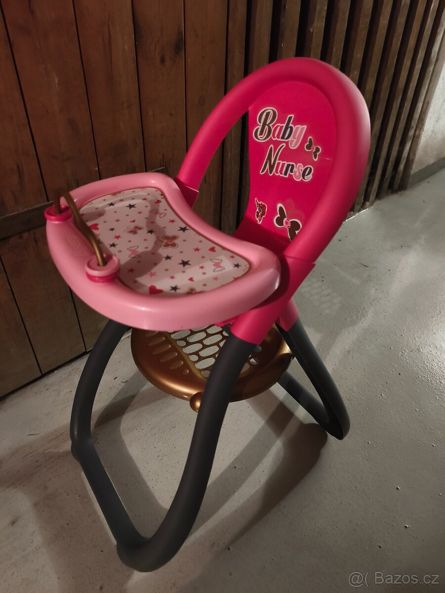 Jídelní židlička pro panenky - 4