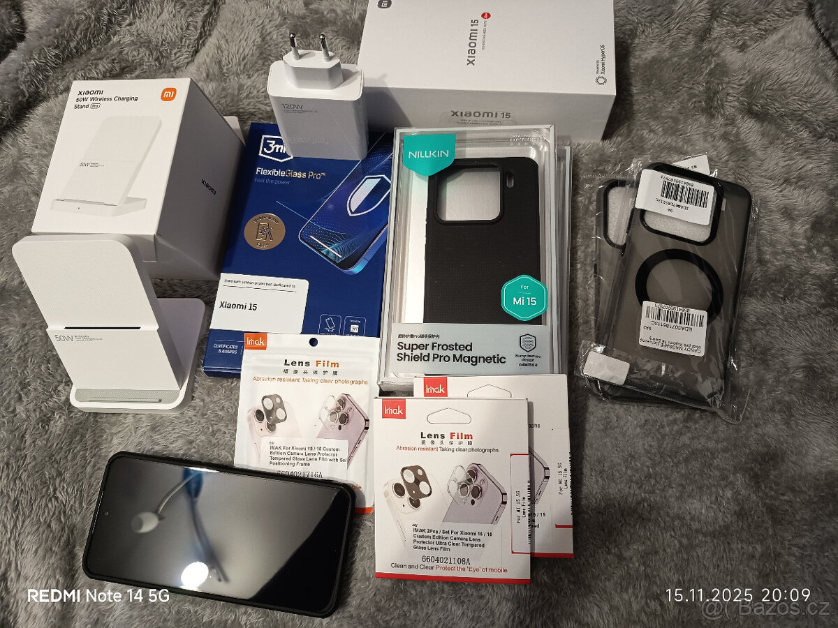 XIAOMI 15 5G 12 + 12GB/256 GB, záruka do 6.4.2027 - 4