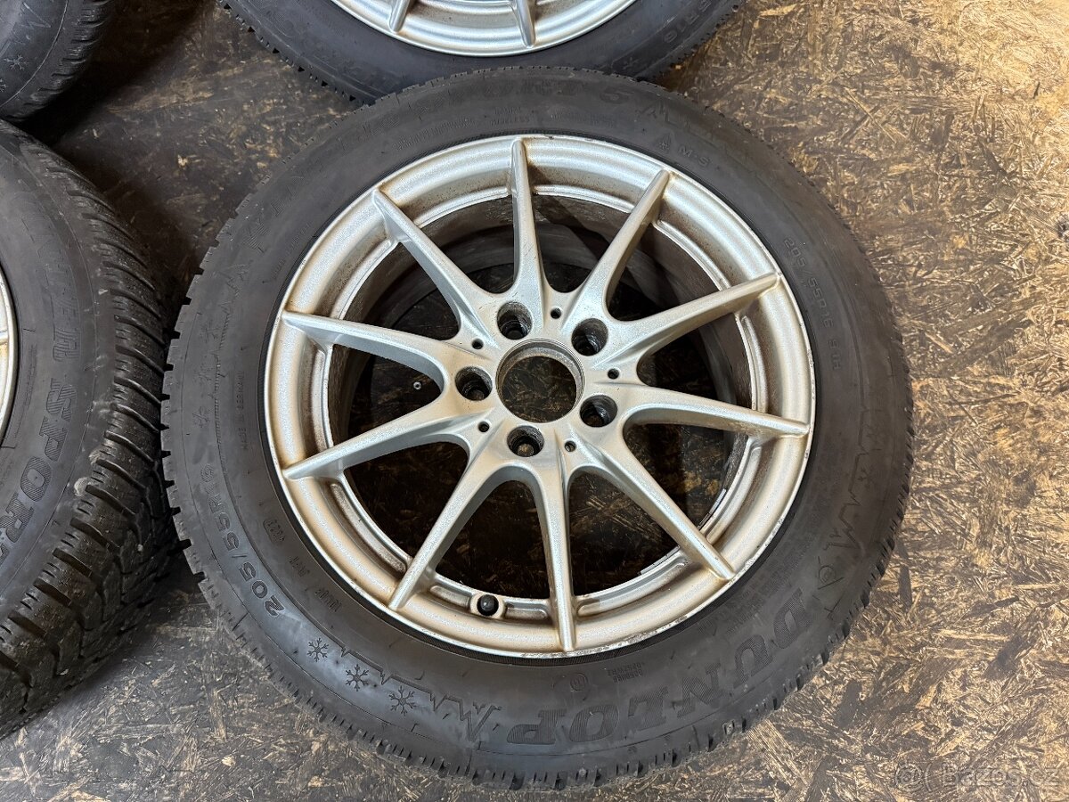 ALU MERCEDES W204 A2044015702 5x112 7Jx17H2 ET43 205/55 R16 - 4