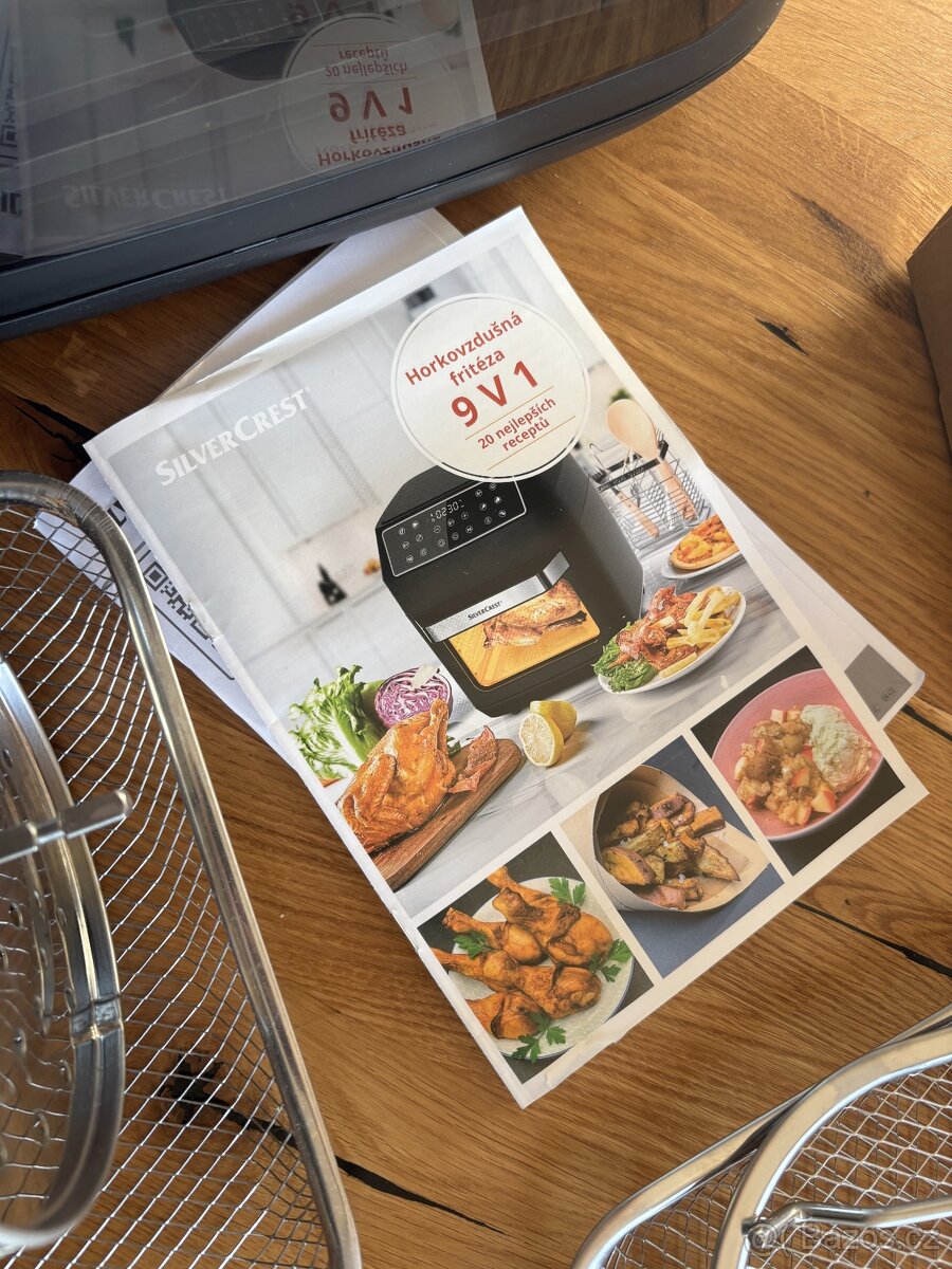 Digitální horkovzdušná fritéza Silvercrest 9 v 1 (SHF 1800 C - 4