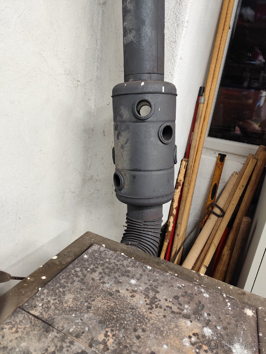 Sporáková kamna + čert a truba - 4