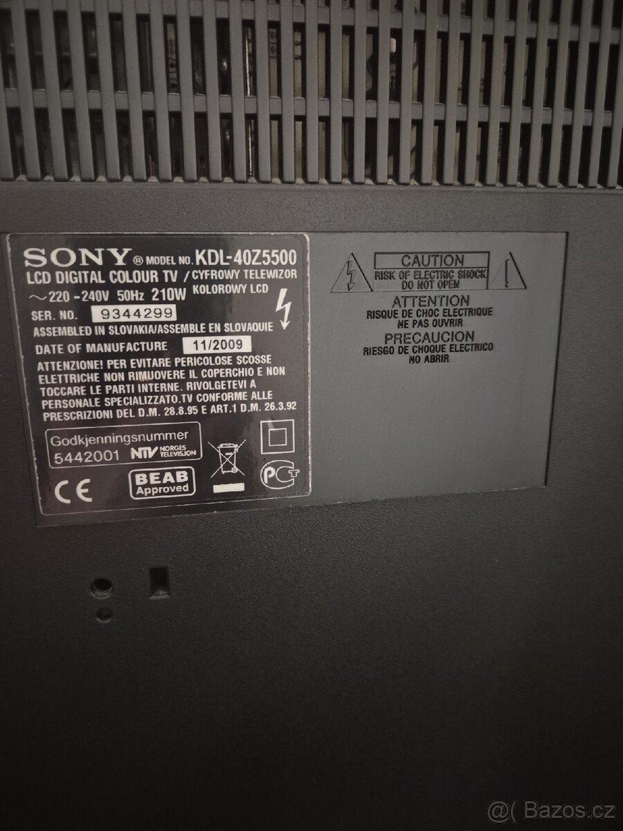 Televize sony, úhlopříčka 120 - 4