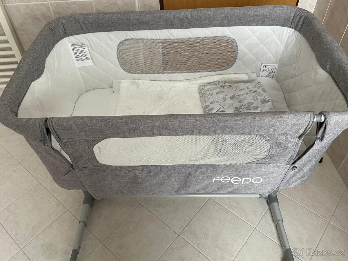 FEEDO Postýlka dětská polohovatelná - 4