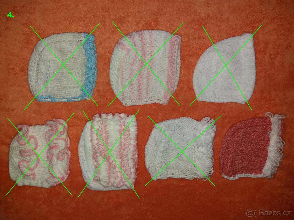 Čepice, rukavice a papučky - 4