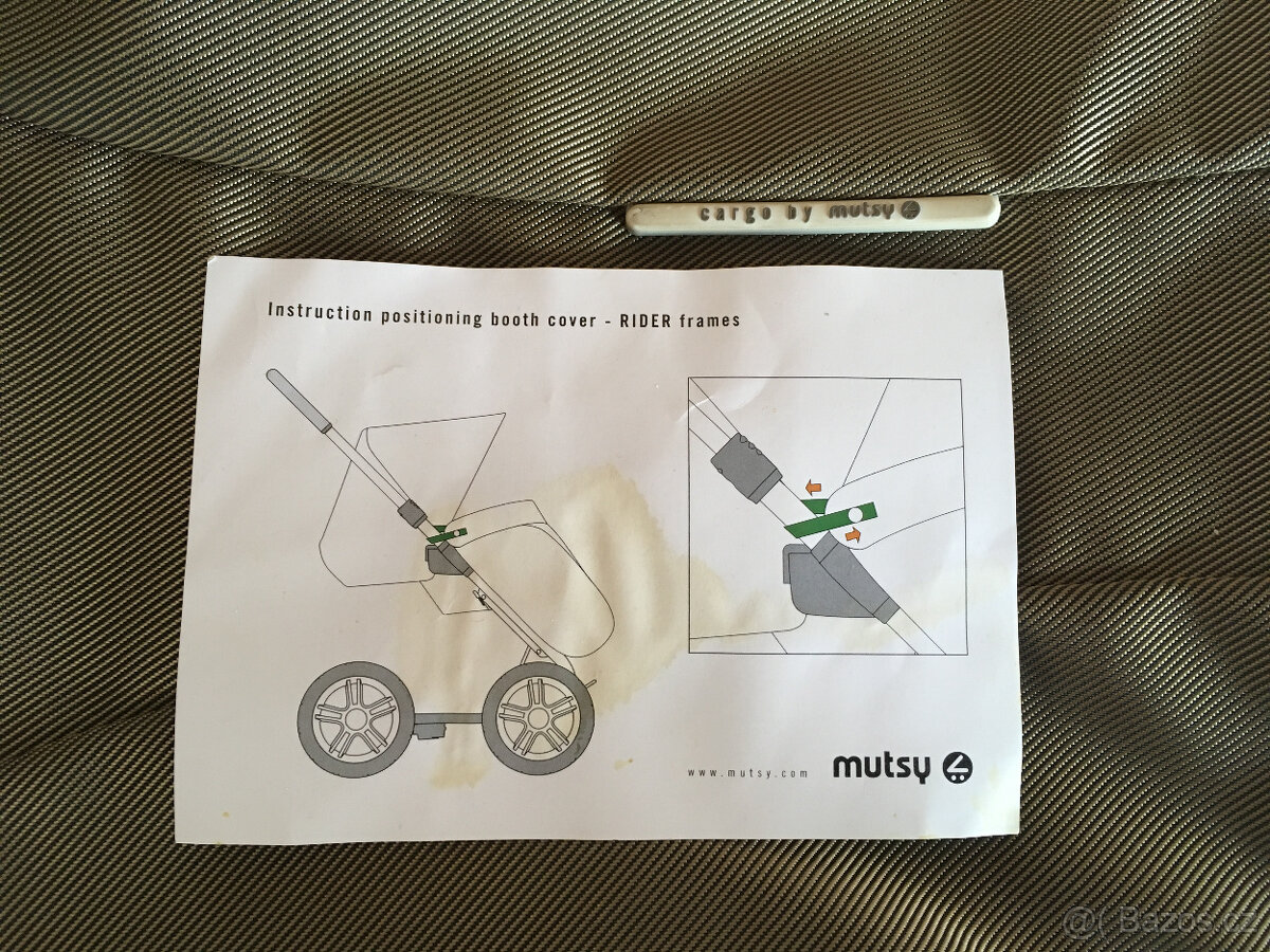 Mutsy Rider kočárek s příslušenstvím - 4