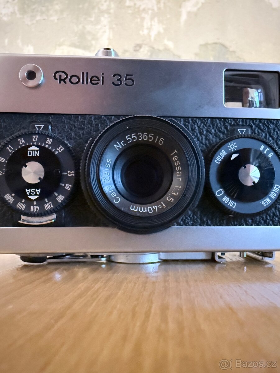 Rollei 35, Tessar 1:3.5 40mm - 4