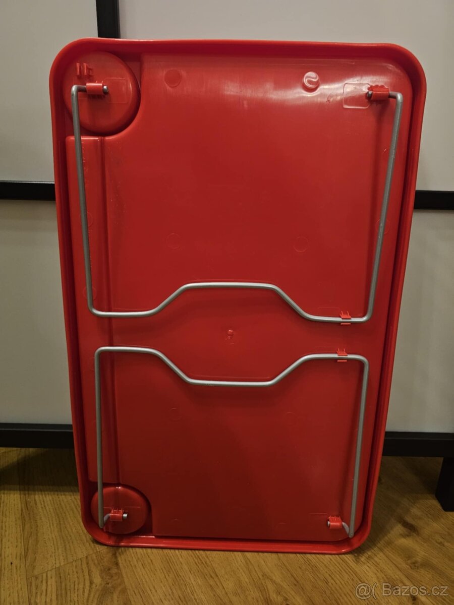 Červený podnos do postele - 4