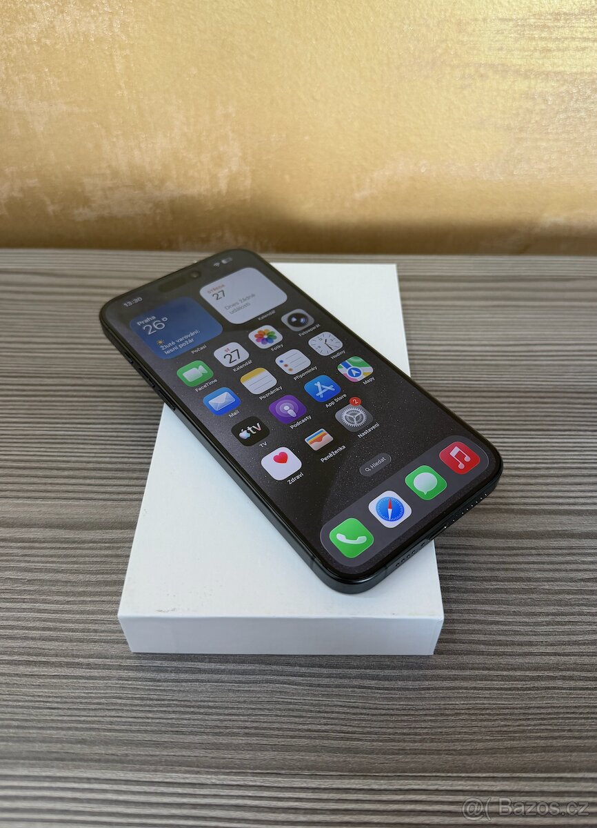 Apple iPhone 15 Pro Max 256GB černá, 100% baterie - 4