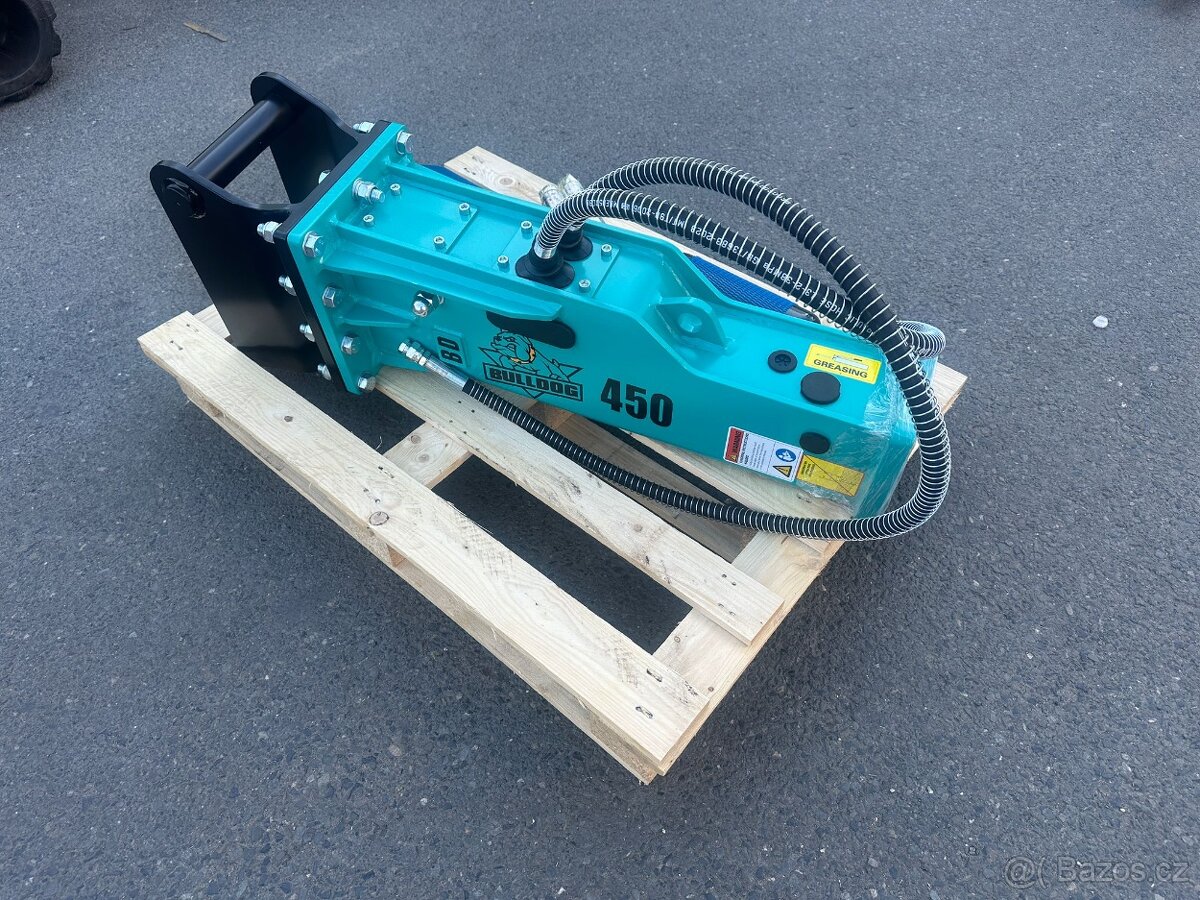 Hydraulické bourací kladivo s MS03 adaptérem-B450 1,2-3t - 4