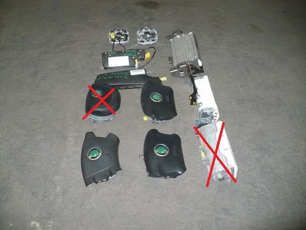 Airbag volantu, palubní desky, sedačky ŠKODA, VW - 4