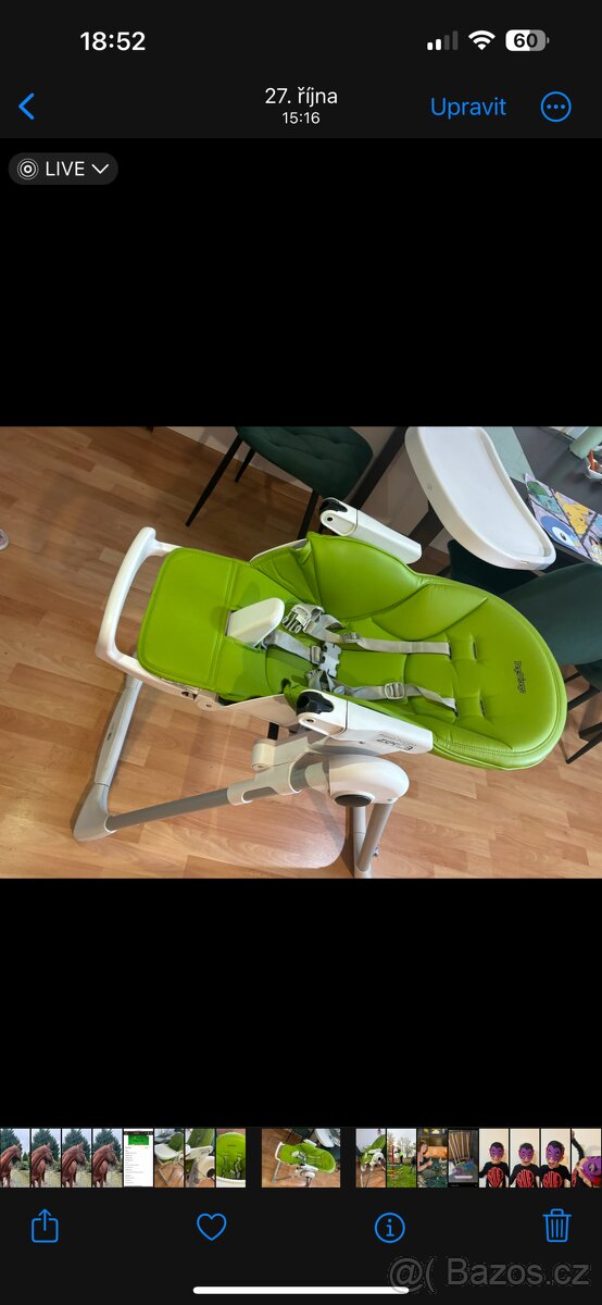 Jídelní židlička Peg Pérego - 4