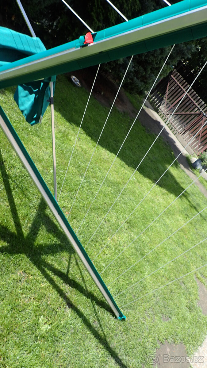 Sušák,venkovní,LEIFHEIT Linomatic 600 Deluxe Cover. Výstavní - 4