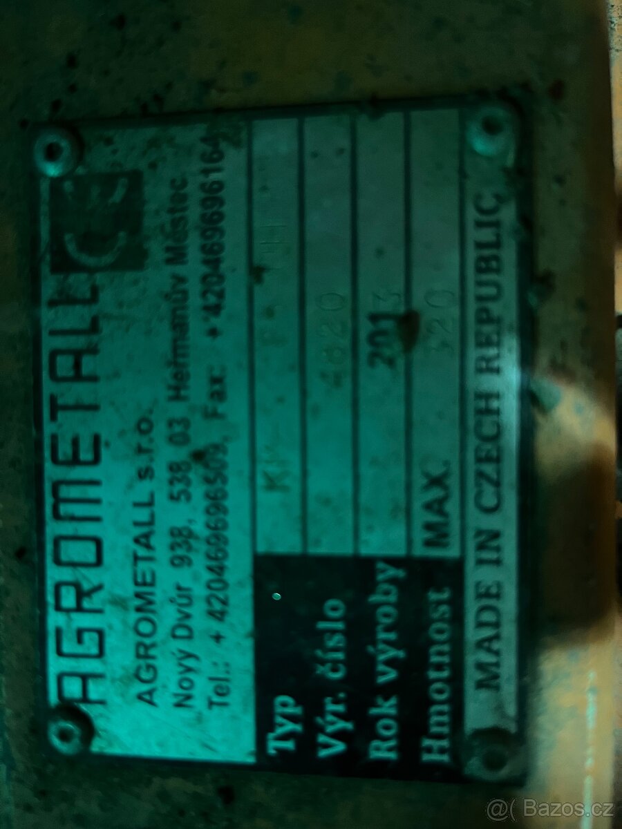 Zametač Agrometall KM-S 1850 - 4