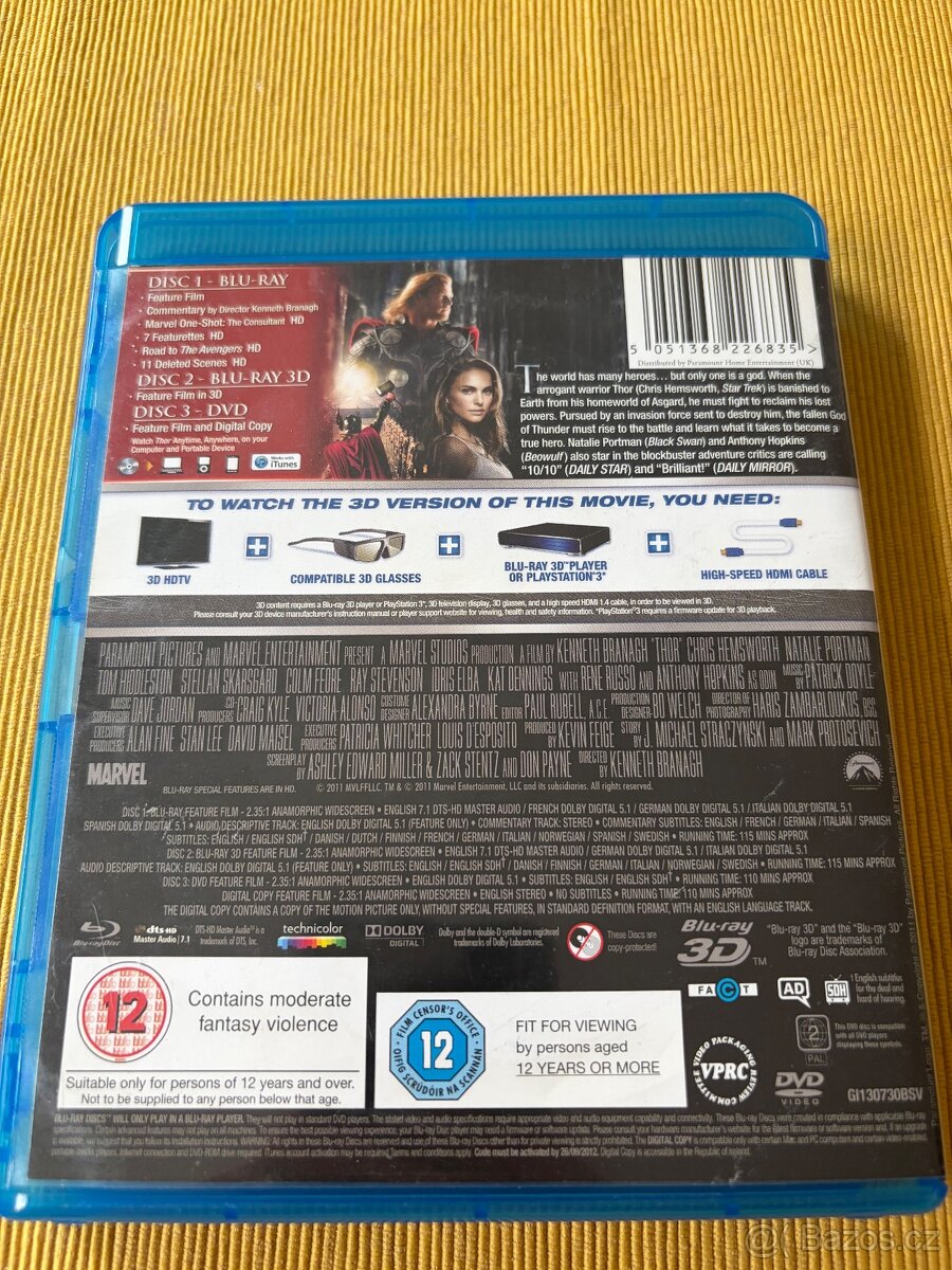 Thor na Blu-ray / DVD 3D a 2D - 4