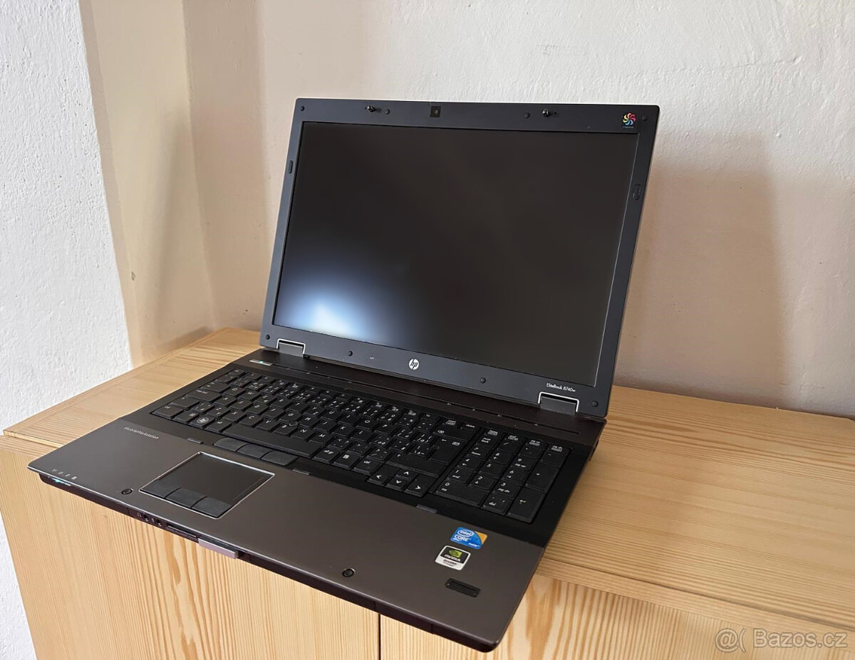 Notebook HP EliteBook 8740w, Core i7, 16GB ram, 256 GB SSD - 4