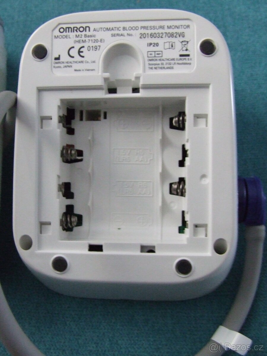 Měřič tlaku stolní zn. Omron M2 Basic - 4