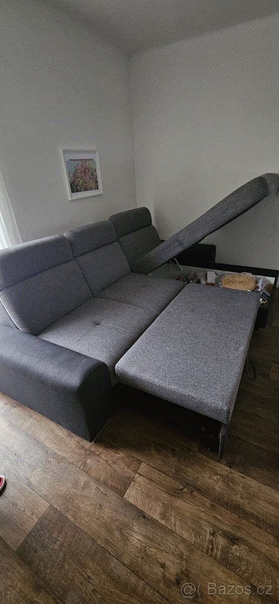 Pohovka šedá XXXLutz - 4