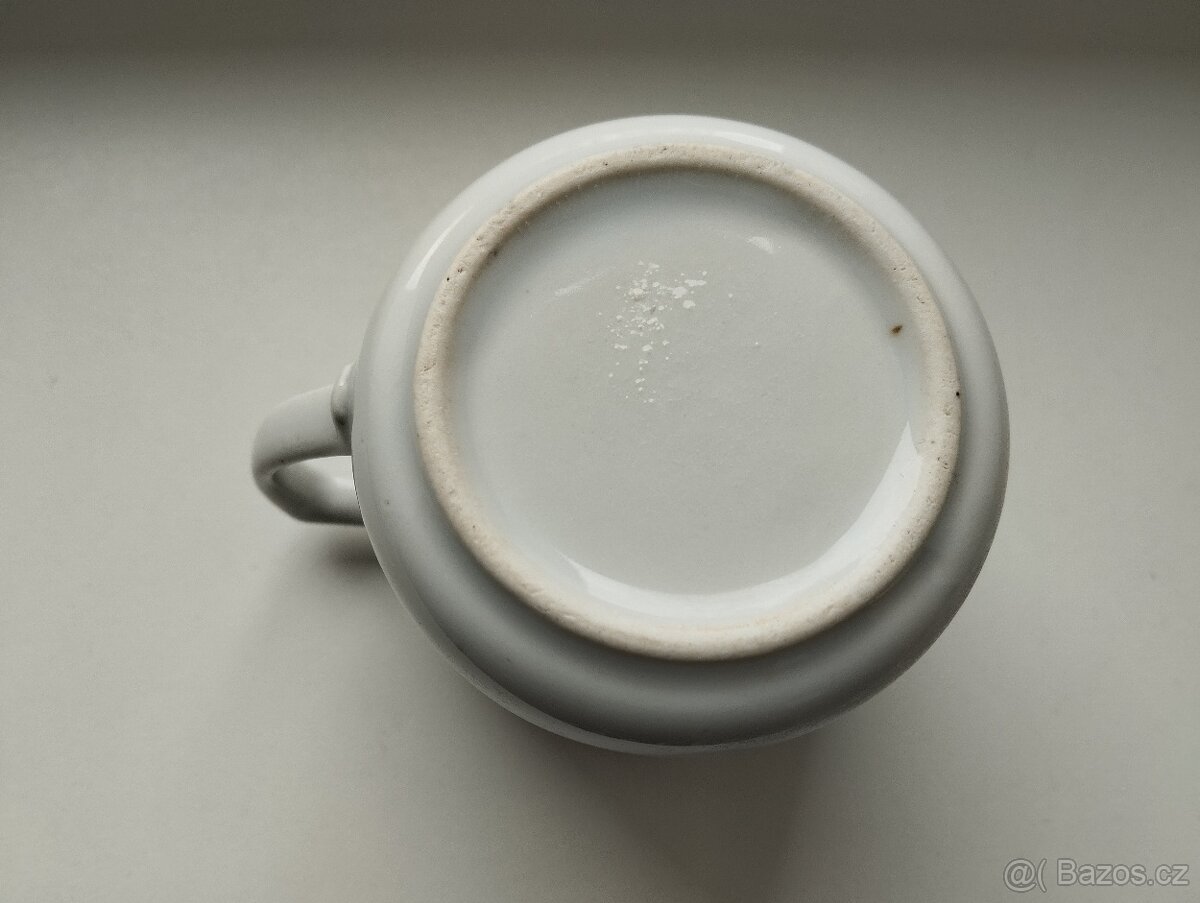 starožitní hrnek - jetel - 4