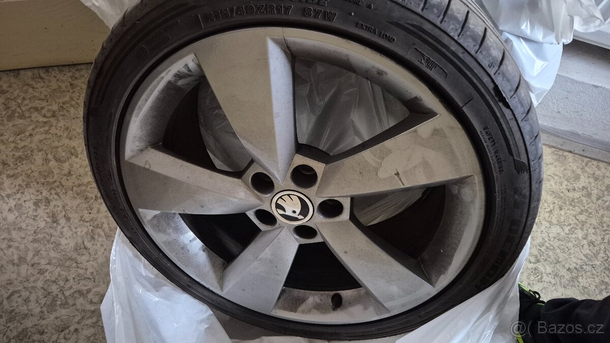 Disky s pneu 215/40 R17 rapid - 4