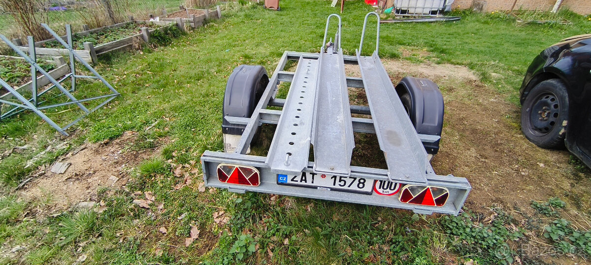 Vozík na motorku - 4