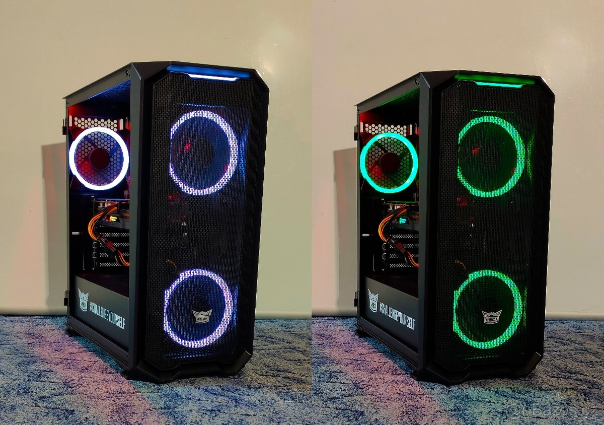 Herní PC | Ryzen 5 | RTX 2060 8GB Super | m.2 NVME | HDD - 4