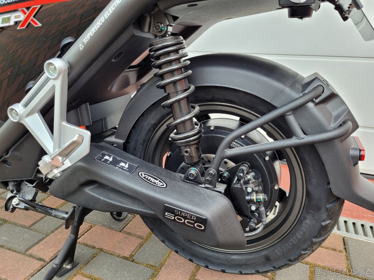 E-skútr Super Soco CPX (max 110 km/h) - 4