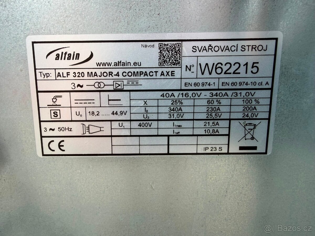Alfa-In ALF Major-4 compact – MIG/MAG svářečka - 4