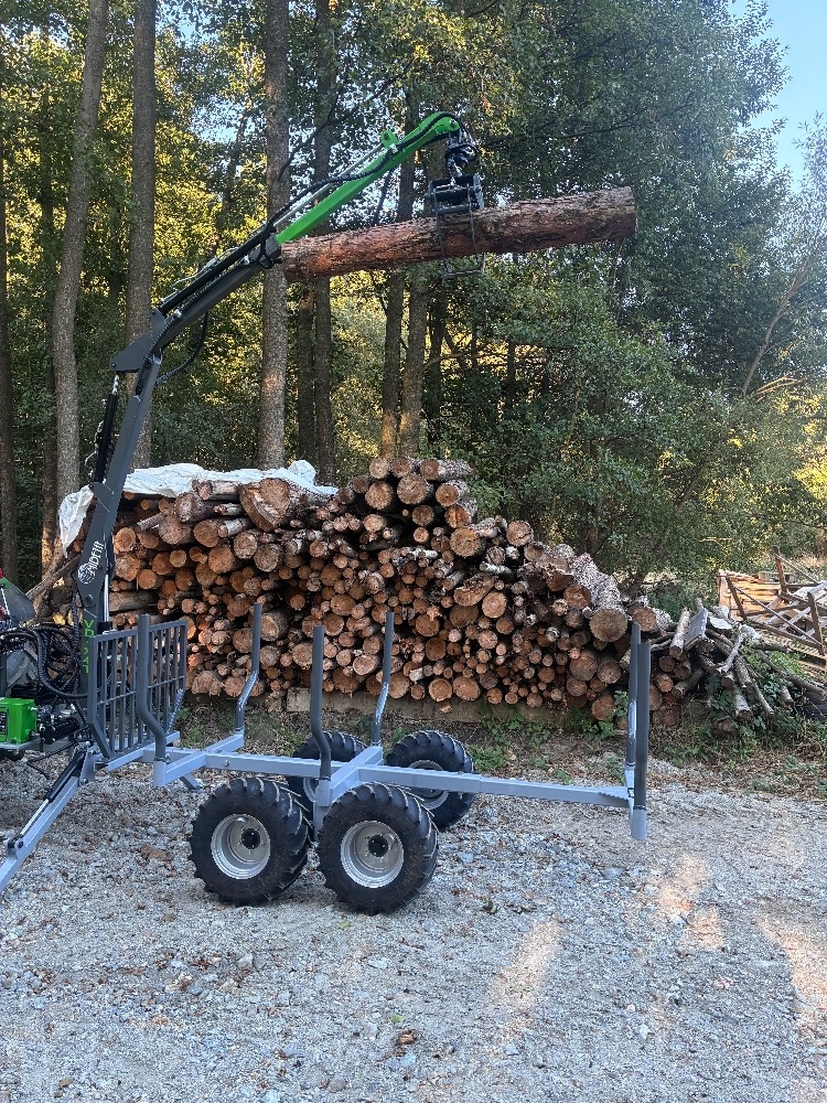 Vyvážečka s motorem Loncin - 4
