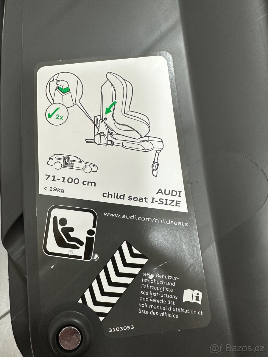 Dětská autosedačka - originál AUDI I-SIZE - 4