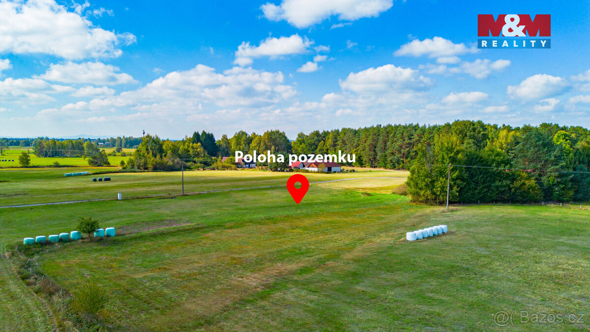 Prodej pozemku k bydlení, 3900 m², Rapšach - 4