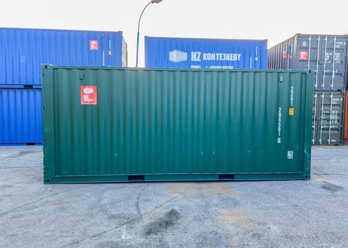 Námořní kontejner 20 zelený Česká Třebová - 4