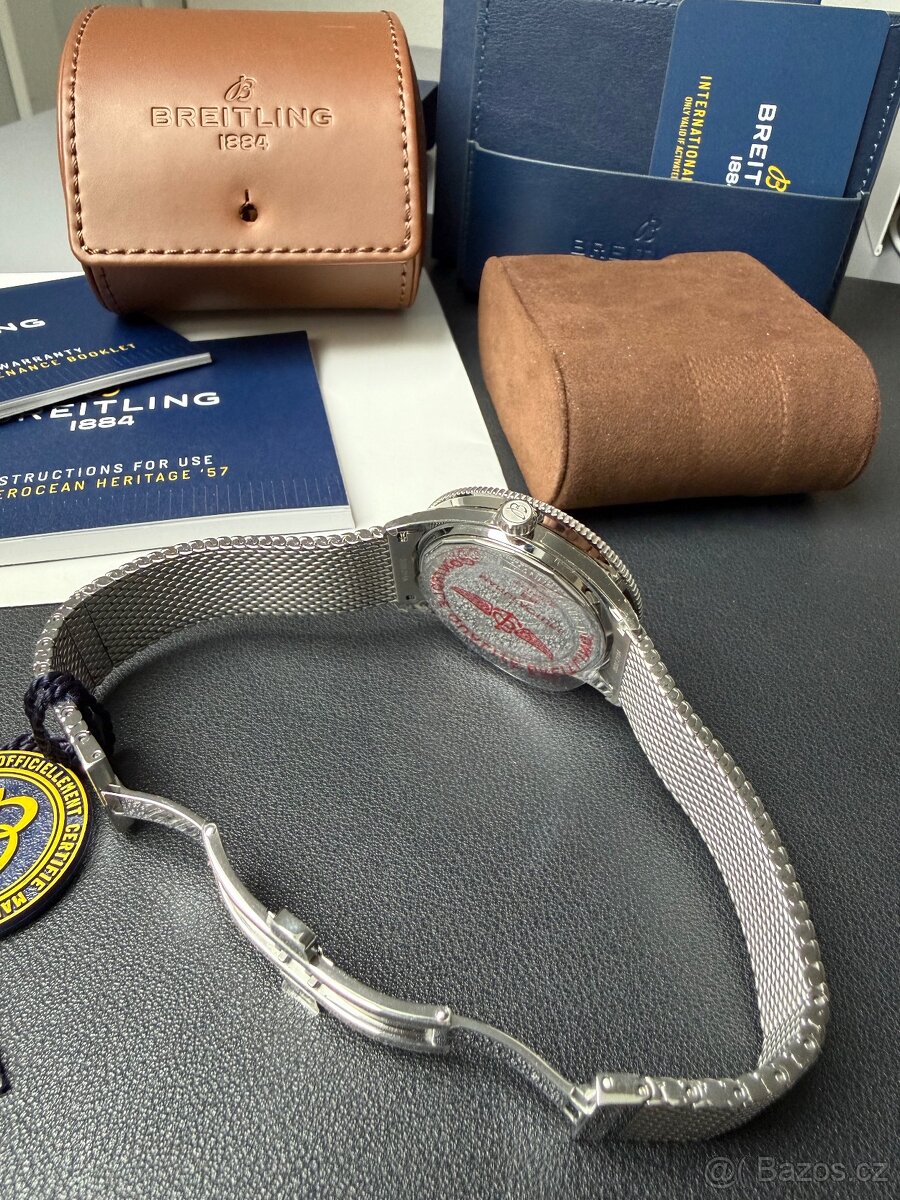 Breitling Superocean '57 • Limitka do 1000 • Komplet - 4