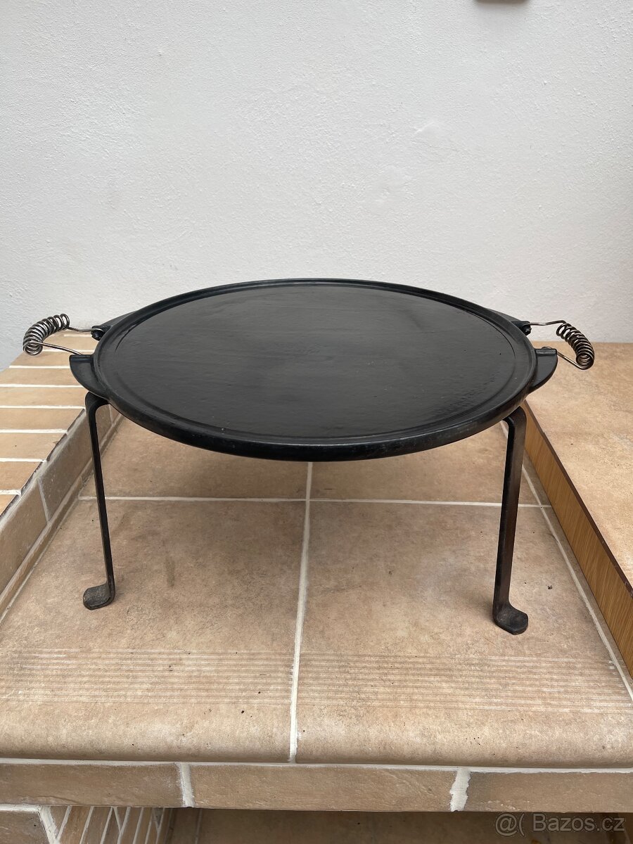 Grilovací plotna do ohniště - 4