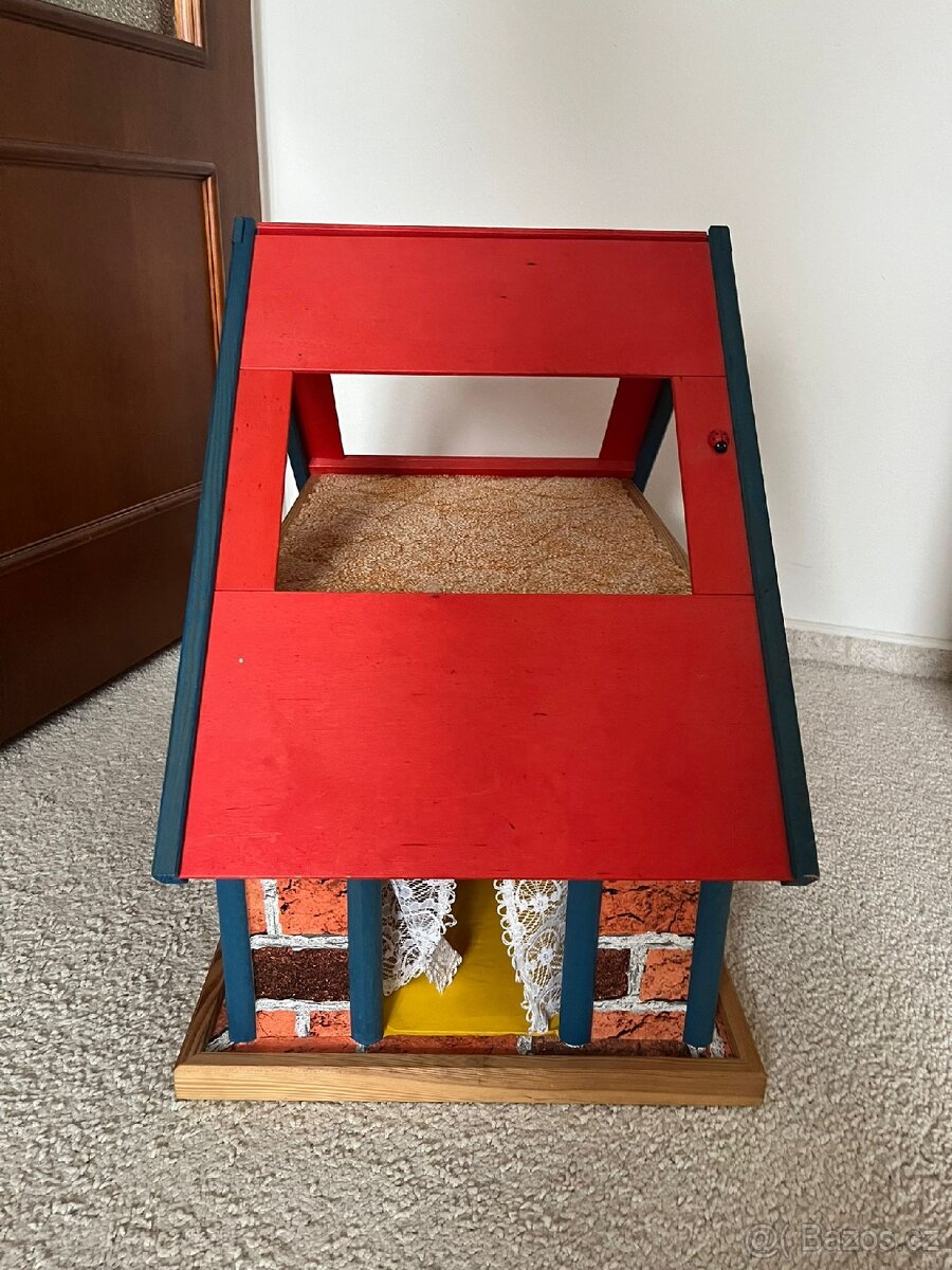 Dětský domeček pro panenky 70x50cm - 4
