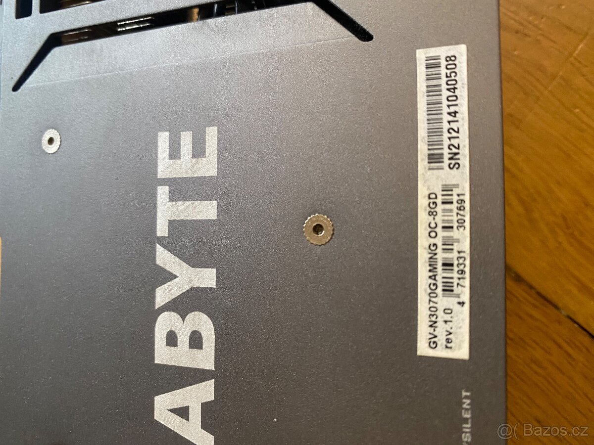 RTX 3070 Gigabyte OC 8G - 4