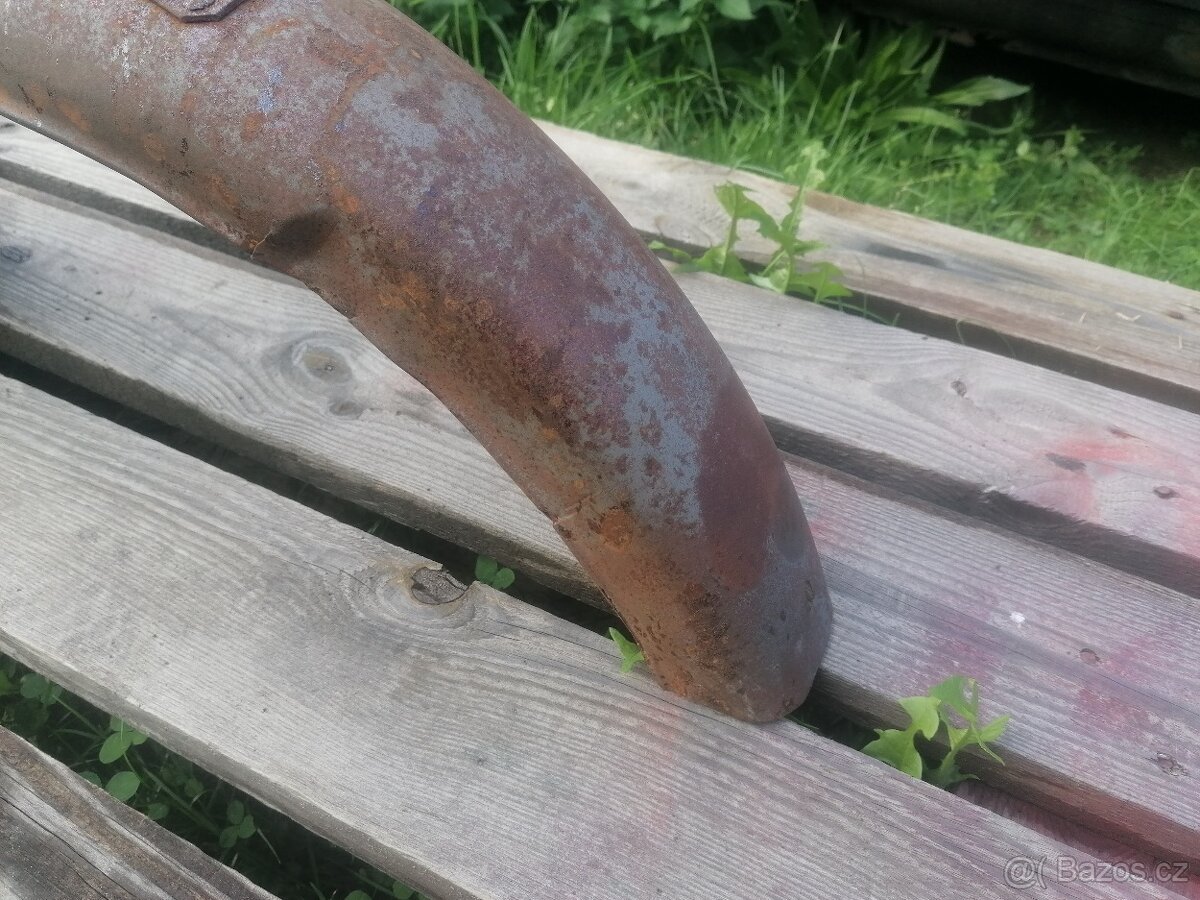 Zadný blatník na Jawa 250/ 350 perák - 4