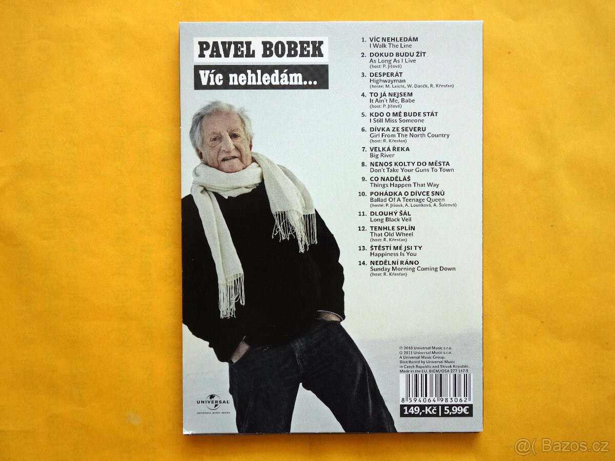 Pavel Bobek – Víc nehledám... Pocta písním Johnnyho Cashe - 4