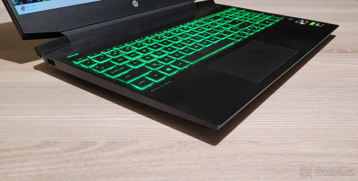 HP, Ryzen 7 3750H 6/12x 4,0GHz, 32GB DDR4, 256GB SSD,GTX1650 - 4