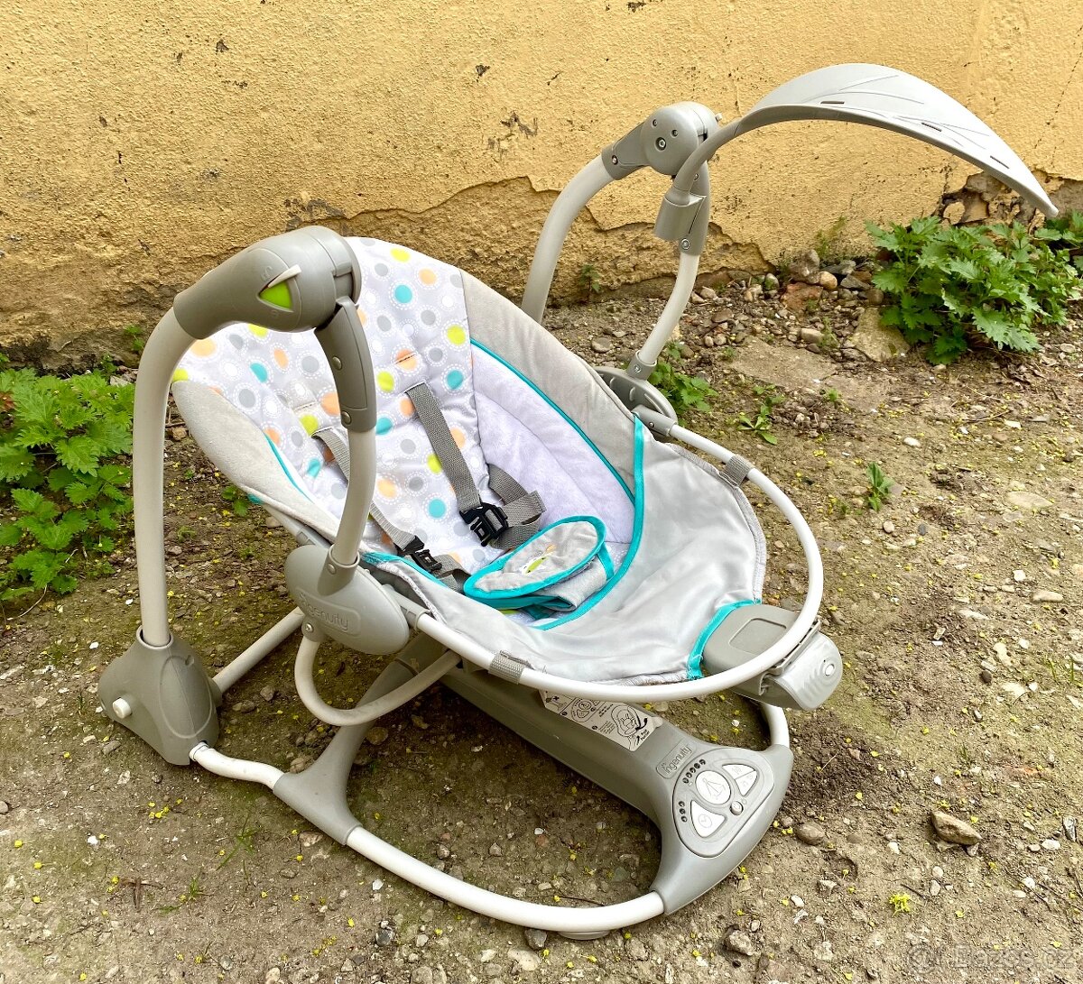 Dětské samohoupací houpátko - 4