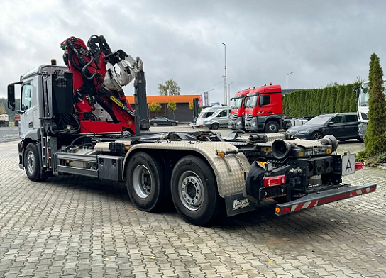 Mercedes-Benz Actros - nosič kontejnerů s hydraulickou rukou - 4