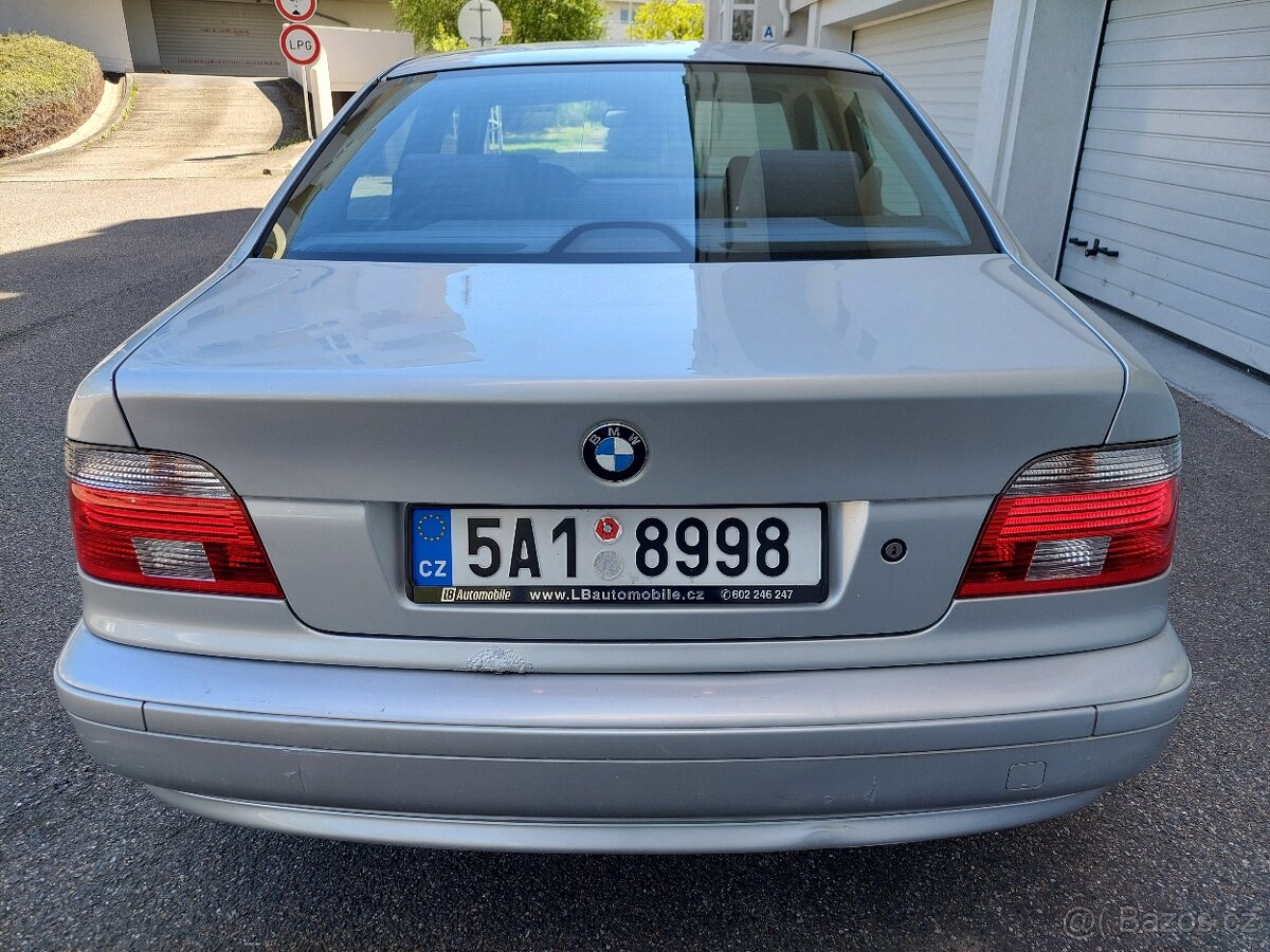BMW Řada 5, 520i Nové ČR L+Z kola Ojeté, 3/2001, 183 000 km - 4