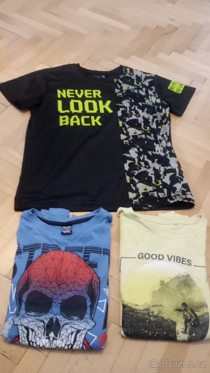 Klučičí trička vel. 146-164 - 4