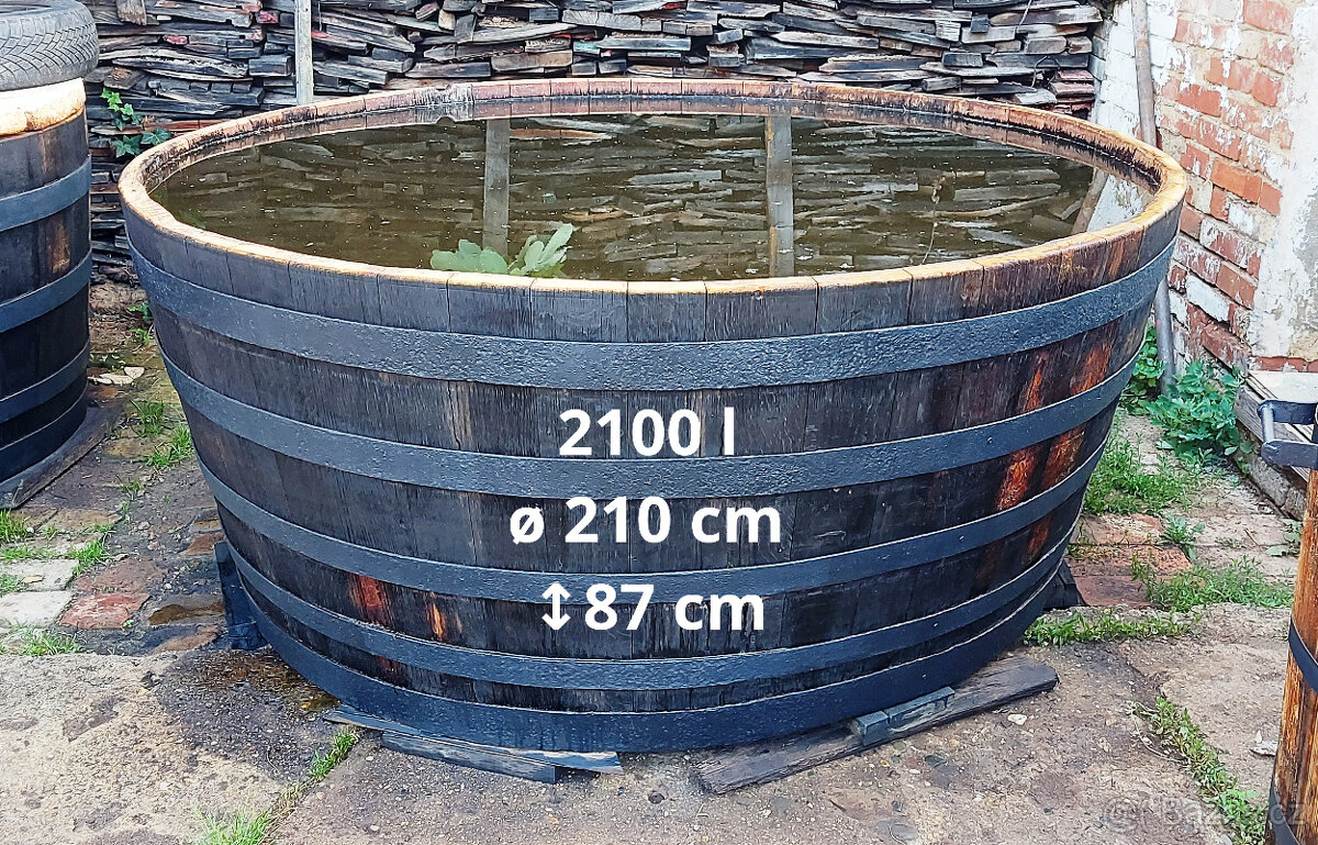 Sudy a kádě na vodu od 100l - 2100l - 4