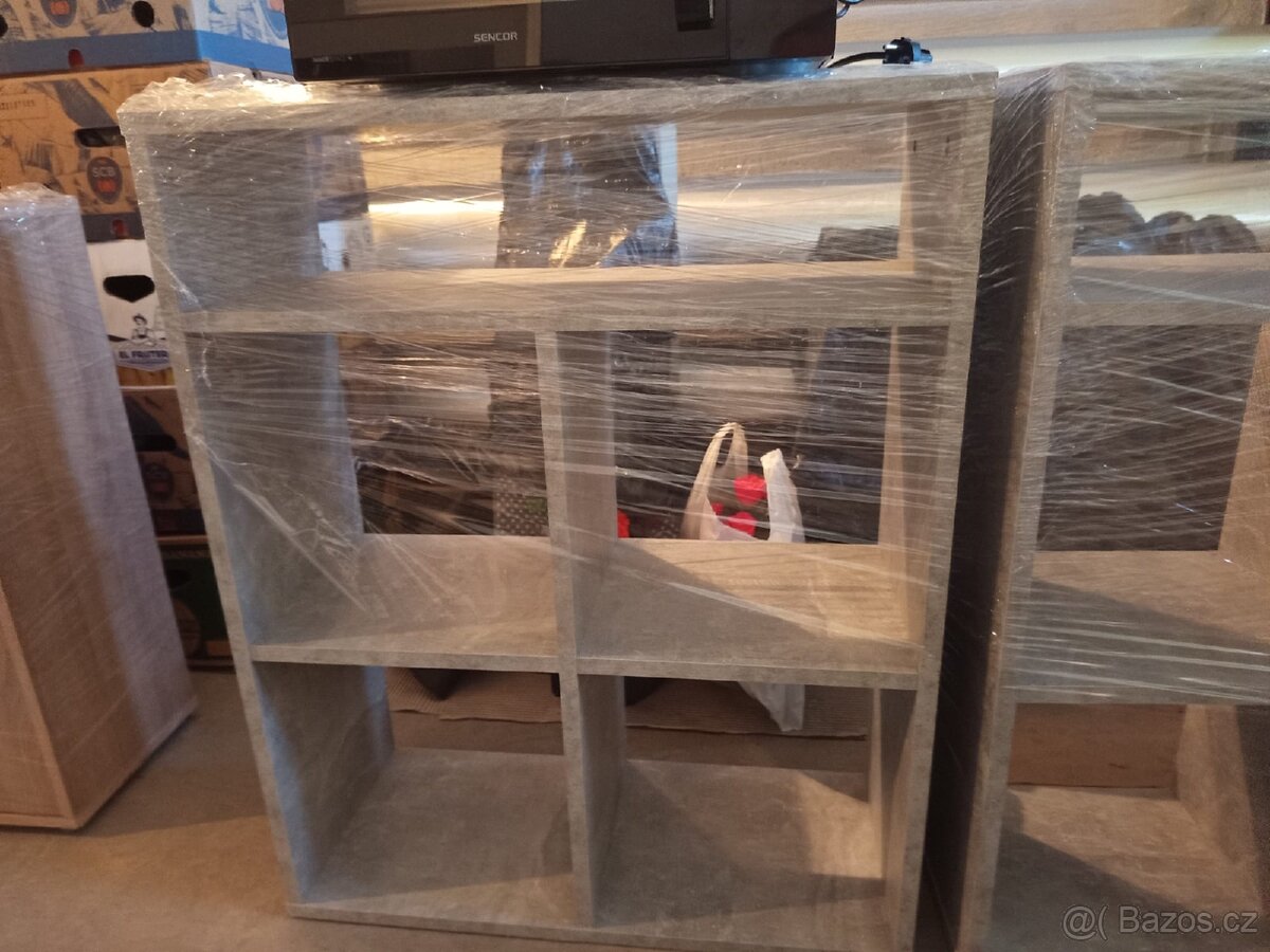 lednička, pračka, skříně - 4