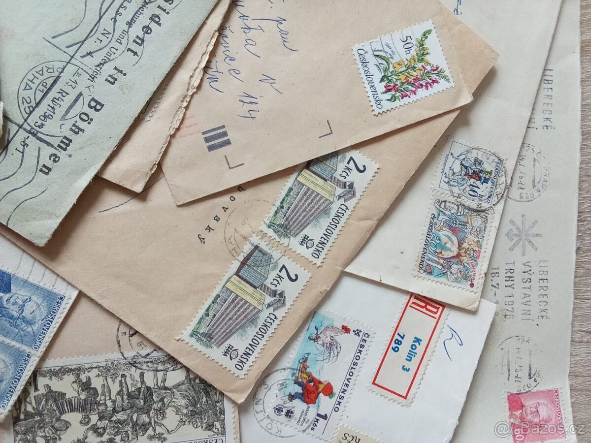 Staré obálky a dopisnice po sběrateli - 4