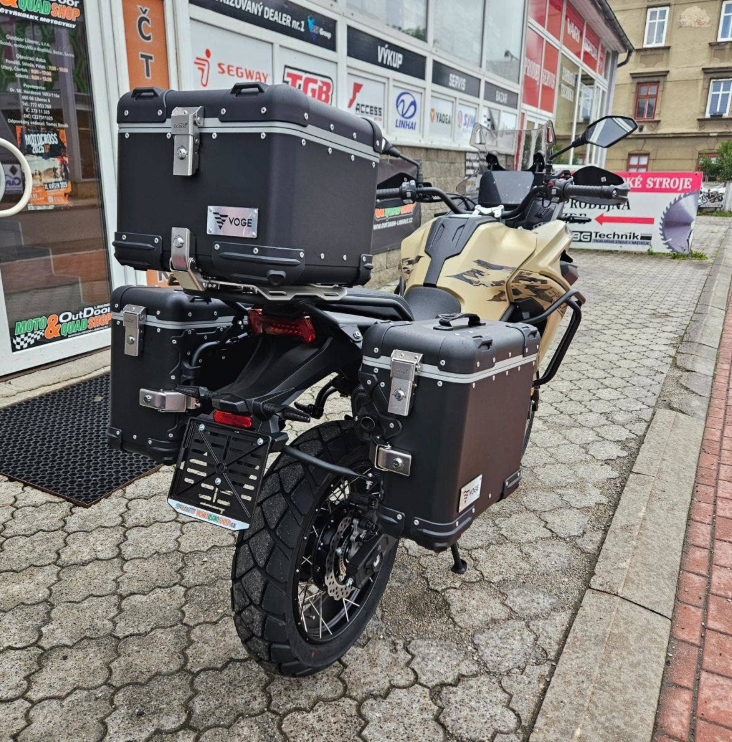 Voge 625 DSX, padací rám, drátěná kola, 47/35 kW