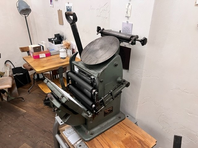 BOSTON - knihtiskový stroj - PRODÁNO - 4